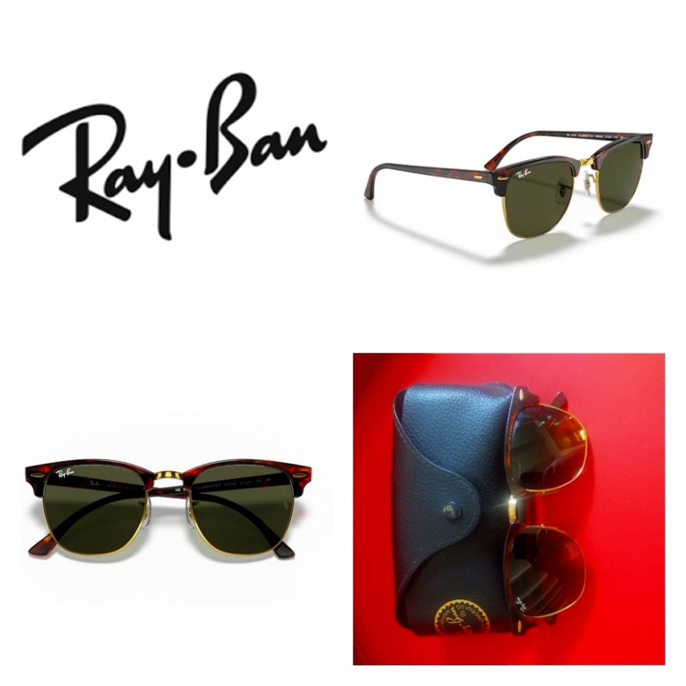 Ray Ban RB3016 Clubmaster Classic Sunglasses Unisex